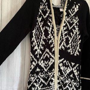 Venus Long Zip Up Hooded Sweater